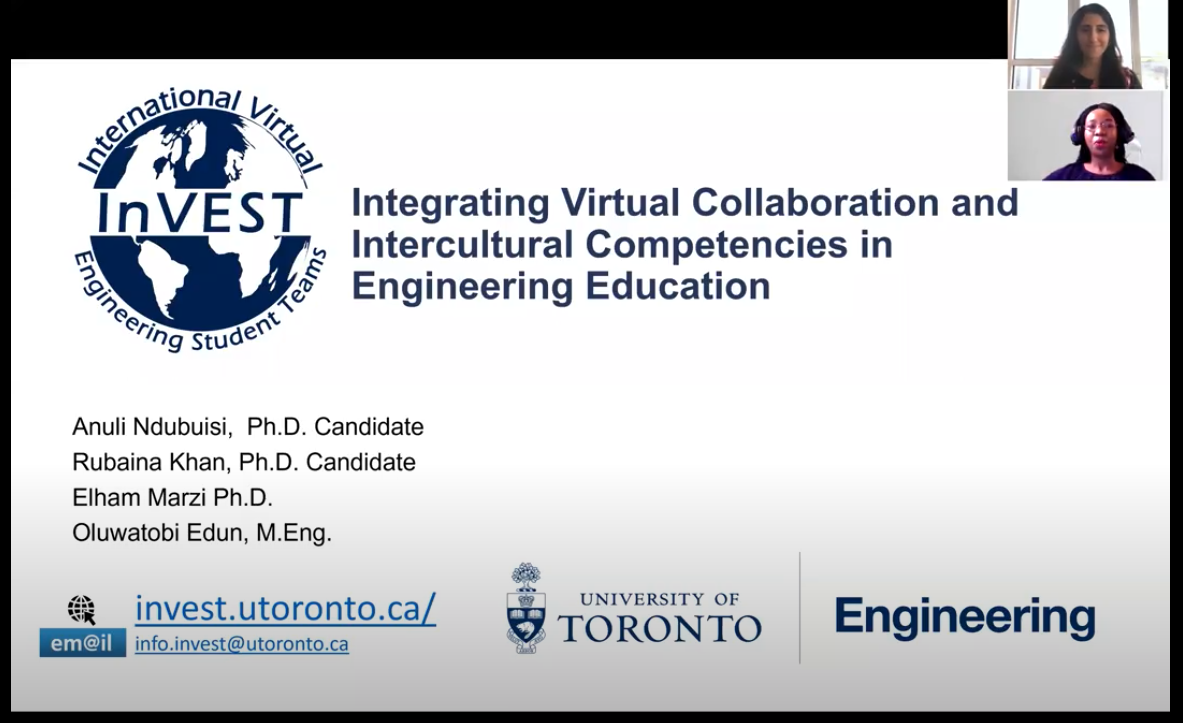 InVEST Integrating Virtual Collaboration and Intercultural